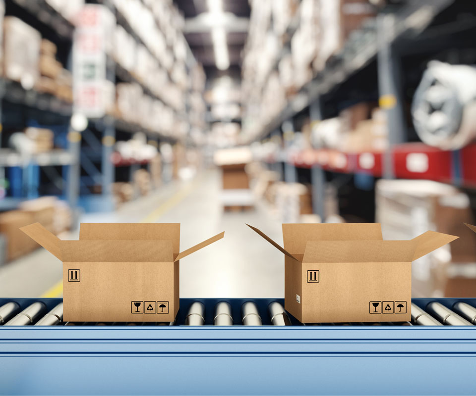 filfillemtn solutions on conveyor belt