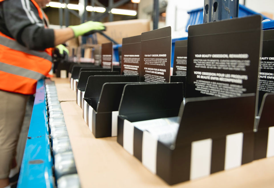 kitting and assembly in warehouse