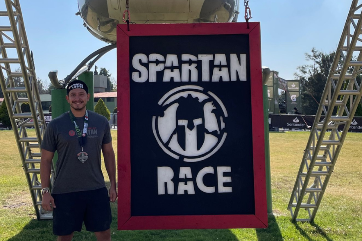 Jorge Suria at the Spartan Race