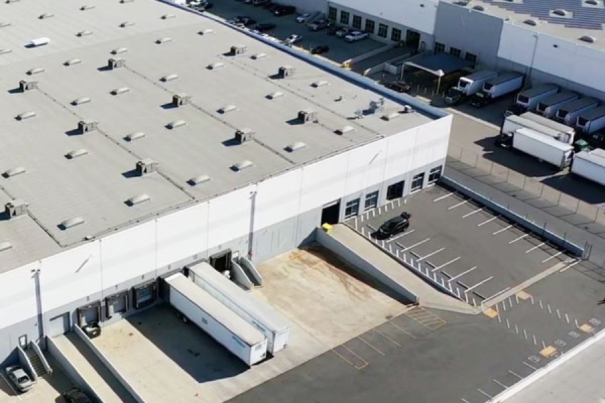 PGS360 drone image of warehouse